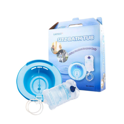Laitest Sitz Bath Tub with Tube Flow Clamp