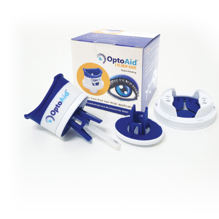 OptoAid Eye Drop Guide for Fuss-Free Eye Drop Application