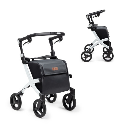 ROLLZ FLEX 2 Pebble White Classic Brake Rollator (3011RF0010)