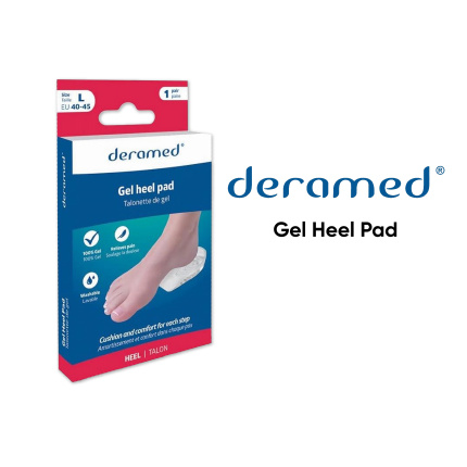 DERAMED Gel Heel Pad