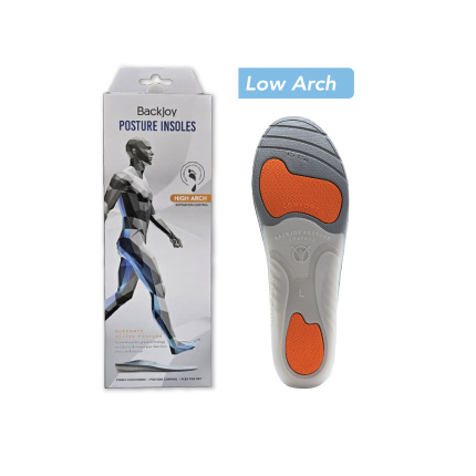 BackJoy Posture Insoles Low Arch: Blue/L.Blue