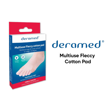 DERAMED Multiuse Fleecy Cotton Pad