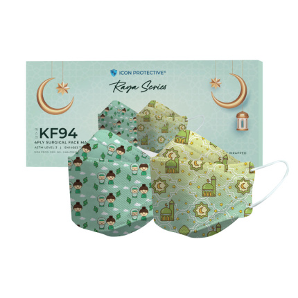 Icon Protective KF94 RAYA Surgical Face Mask (10‘s/Box)