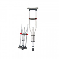 MOBEES Aluminum Shoulder Crutches : FST8130-T (Foldable)