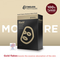 TTM Mask Black Charcoal Gold Flakes Moisture (5pcs per box)