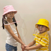 Kids Face Shield With Bucket Hat For Children