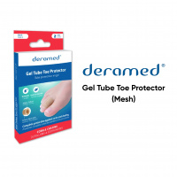 DERAMED Gel Tube Toe Protector (Mesh)