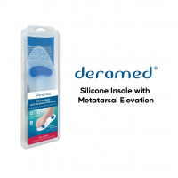 DERAMED Silicone Insole With Metatarsal Elevation